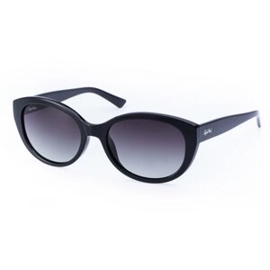 Солнцезащитные очки StyleMark, бабочка, поляризационные, с защитой от УФ, градиентные, устойчивые к появлению царапин, для женщин, черный