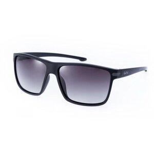 Солнцезащитные очки StyleMark, прямоугольные, поляризационные, с защитой от УФ, градиентные, устойчивые к появлению царапин, для мужчин, черный