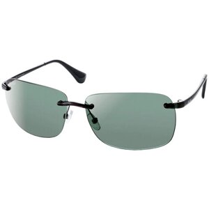 Солнцезащитные очки StyleMark, прямоугольные, поляризационные, с защитой от УФ, устойчивые к появлению царапин, для мужчин, черный