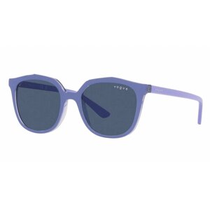 Солнцезащитные очки Vogue eyewear, квадратные, оправа: пластик, с защитой от УФ, для женщин, фиолетовый