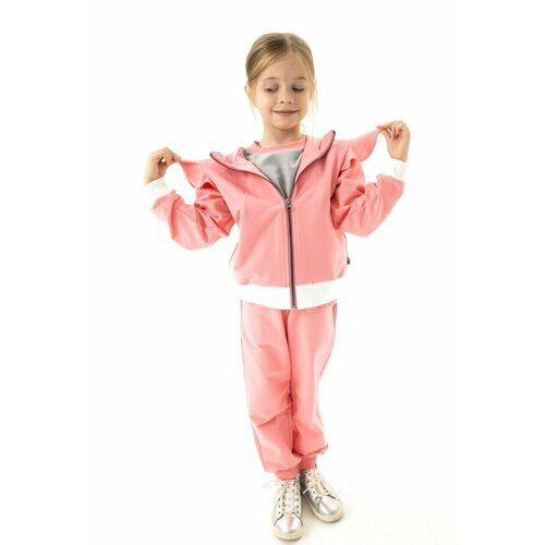 Спортивный костюм matematika для девочки Розовая Герань 122-128 размер