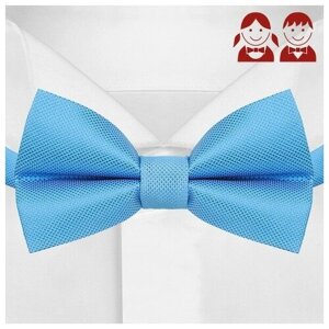 Светло-синий галстук-бабочка G-Faricetti-BBO-5-1492