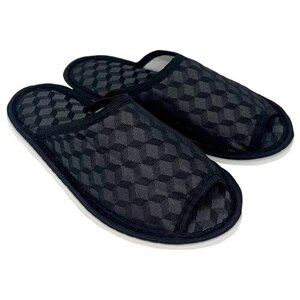 Тапочки ivshoes, размер 38-39, серый, черный