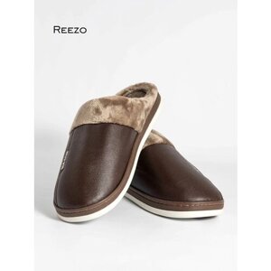 Тапочки Reezo, размер 42-43, коричневый