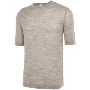 Термобелье футболка doctor tm, джерси, шерсть, влагоотводящий материал, воздухопроницаемое, размер 62-64, серый