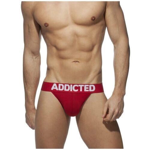 Трусы-танга "Bikini Brief - Red"Addicted / Красный / Размер S