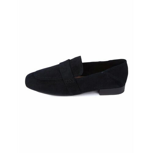 Туфли Berkonty, натуральная замша, полнота 6, размер 38, черный