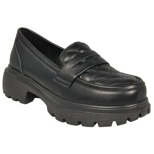 Туфли PM Shoes, демисезонные, натуральная кожа, размер 41, черный