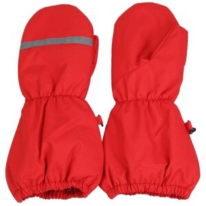 Варежки Huppa детские, подкладка, непромокаемые, размер 001, красный