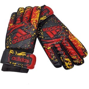 Вратарские перчатки , размер 11, красный, черный
