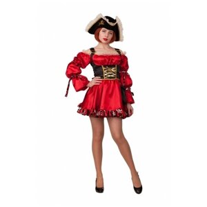 Взрослый костюм "Пиратка"15258) 46