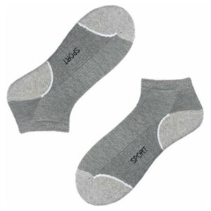 Женские носки Chobot укороченные, размер 34, серый