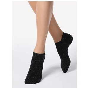 Женские носки Conte Elegant укороченные, размер 23, черный
