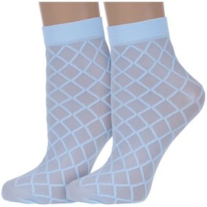 Женские носки Conte укороченные, 40 den, размер 23-25, фиолетовый