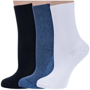 Женские носки Dr. Feet, вязаные, размер 23, мультиколор