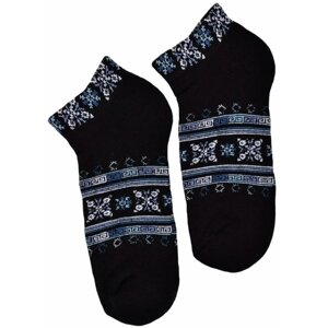 Женские носки ГАММА укороченные, размер 23-25, черный