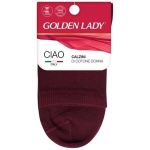 Женские носки Golden Lady средние, размер 35-38, красный