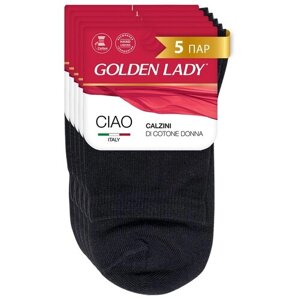 Женские носки Golden Lady средние, размер 39-41, черный