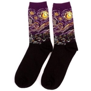 Женские носки HOBBY LINE, размер 35-42, фиолетовый