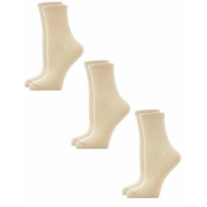 Женские носки Karmen средние, размер 2-M (38-40), бежевый