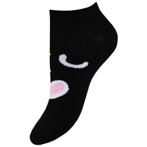 Женские носки Mademoiselle укороченные, размер Unica (35-40), черный