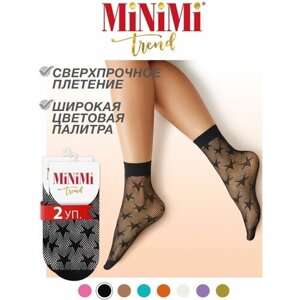 Женские носки MiNiMi, размер 0 (UNI), черный