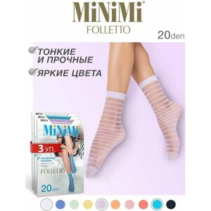 Женские носки MiNiMi, размер 0 (UNI), мультиколор