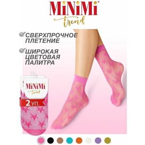 Женские носки MiNiMi, размер 0 (UNI), розовый