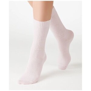 Женские носки MiNiMi средние, размер 0 (one size), розовый