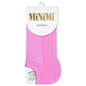 Женские носки MiNiMi укороченные, размер 35-38(23-25), красный, розовый