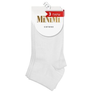 Женские носки MiNiMi укороченные, размер 35-38, белый