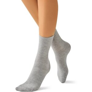 Женские носки Omsa средние, размер 35-38, серый