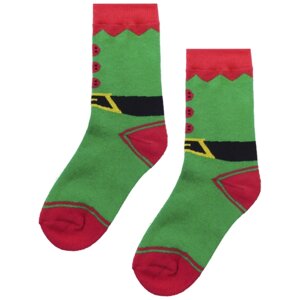 Женские носки Palama средние, махровые, размер 25, зеленый