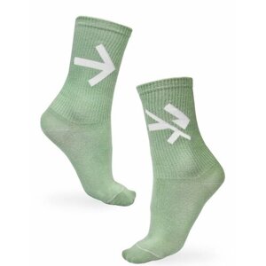 Женские носки , размер 41-46, зеленый