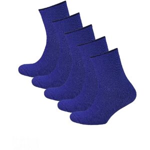 Женские носки STATUS средние, 5 пар, размер 23-25, синий