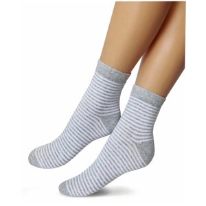 Женские носки Touch укороченные, размер 23-25, серый
