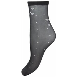Женские носки Trasparenze, капроновые, 20 den, размер Unica, черный