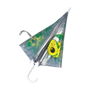 Зонт детский «Авокадо» полуавтомат прозрачный d=90 см