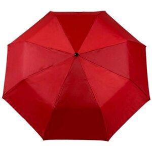 Зонт полуавтомат, купол 93 см., 8 спиц, красный