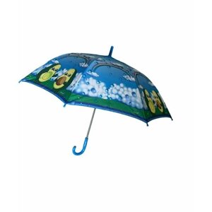 Зонт-трость ANSTY, полуавтомат, голубой