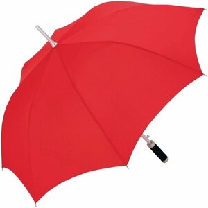 Зонт-трость FARE, полуавтомат, купол 105 см, для женщин, красный