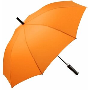 Зонт-трость FARE, полуавтомат, купол 105 см, для женщин, оранжевый