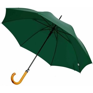Зонт-трость FARE, полуавтомат, купол 105 см, для женщин, зеленый