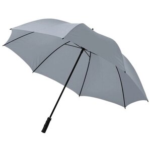 Зонт-трость механика, купол 130 см., серый