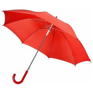 Зонт-трость molti, полуавтомат, купол 102 см, для женщин, красный