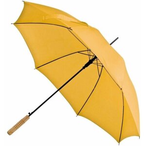 Зонт-трость molti, полуавтомат, желтый