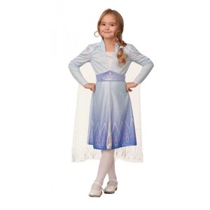 Батик Карнавальный костюм «Эльза 2», платье, р. 28, рост 110 см