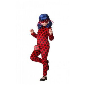 Батик Карнавальный костюм «Леди Баг», блуза, брюки, р. 32, рост 128 см