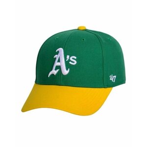 Бейсболка '47 Brand, размер OS, зеленый, желтый