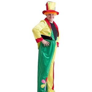 Бока С Взрослый карнавальный костюм Клоун, 50-54 размер 1588